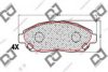 DJ PARTS BP1804 Brake Pad Set, disc brake